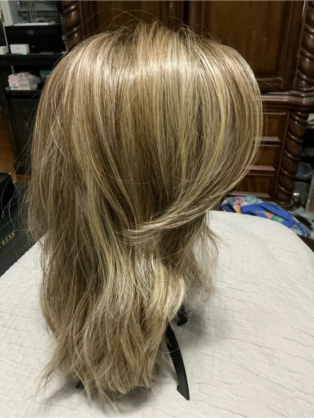 Belle Tress Modena in Macadamia Latte-R